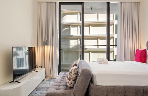 Mina Al Arab Apartment | FIRST CLASS Studio Sea View Unwind in Style