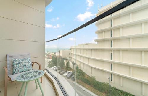 Mina Al Arab Apartment | FIRST CLASS Studio Beach View Living Bliss