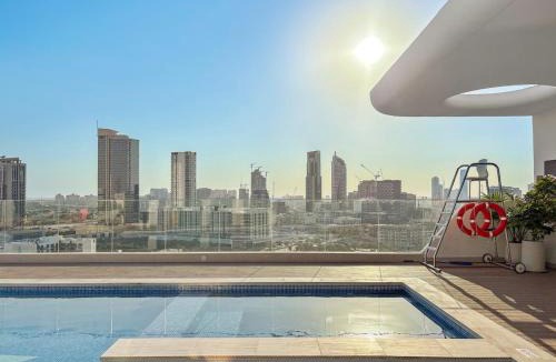 Jumeirah Village Circle Apartment | FIRST CLASS Studio Stylish Urban Nest