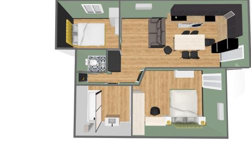 Bascule - Oratoire Apartment | First flight Colomiers - à 8 mn de l'aéroport- Proche Airbus - 6 voyageurs
