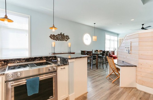 Cape Charles House | First Floor King Suite, Kids Bunk Room ~ Private Beach & Community Pool Access!