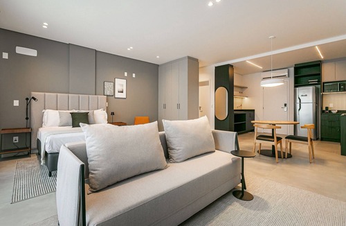 Saco Grande Apartment | First Residencial Multifuncional by Viva - Conforto e Fácil Acesso às Melhores Praias de Floripa
