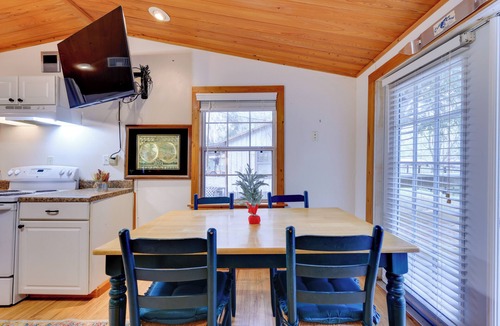 Cross Creek Cabin | Fish, Boat & Explore: Cross Creek Cabin w/Dock!