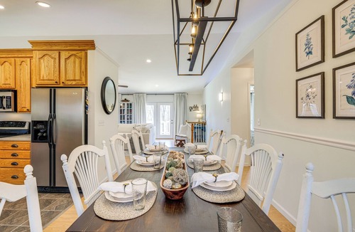 Moneta Cottage | Fish, Boat & Hike: Lakefront Home w/Game Room!