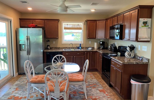 Carrabelle House | Fisherman's access and relaxation in a 2BR 2BA on River with Dock, Pet friendly!