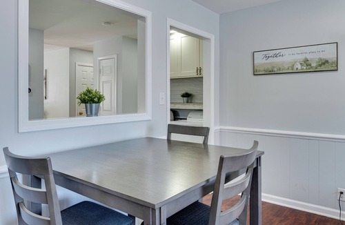 Fishers House | Fishers Home w/Deck & Grill: Walk Downtown!