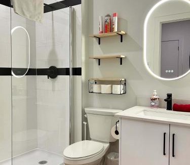 Downtown Halifax Apartment | Flamingo Grove, Vibrant Studio #211, Downtown, AC