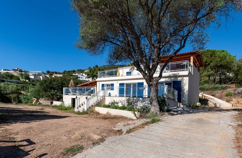 Vico Apartment | Flat by the seaside, large view on the Sagone bay, beach 6 minutes walking