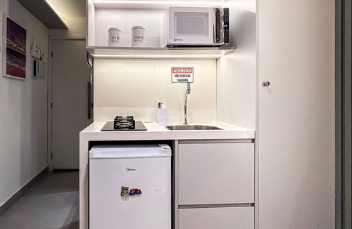 Centro Apartment | Flat com piscina privativa a beira mar
