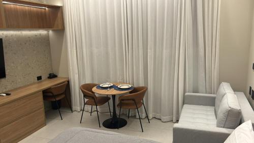 Pompeia Apartment | Flat com vista ao mar com academia, piscina e sauna