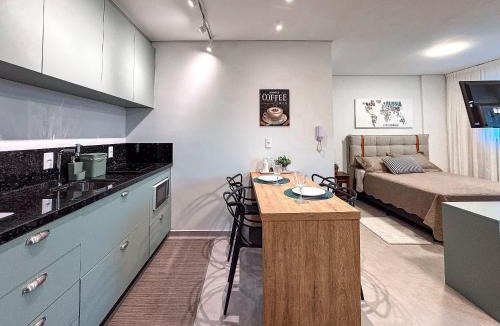 Santa Terezinha Apartment | Flat Completo c/Piscina e Garagem