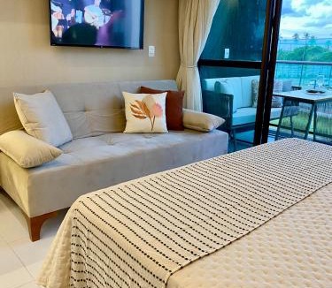 Porto de Galinhas Apartment | Flat elegante com fácil acesso à Praia Muro Alto- Mana Beach Experience