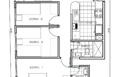 Pueblo Libre Apartment | Flat Furnished Family space in Lima 3 beds 3 rooms.