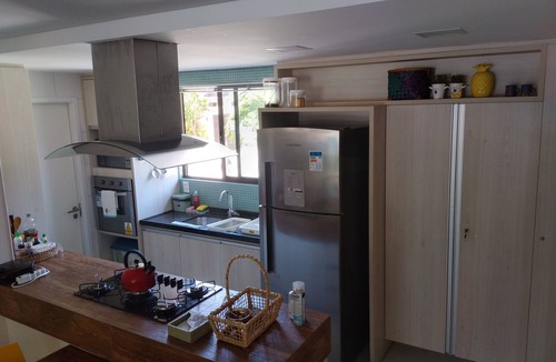 Porto de Galinhas Condo | Flat in the beachfront building, Class Ecolife, Muro Alto, 3 bedrooms, ground floor, facing the pool.