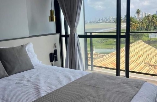 Jardim Oceania Hotel | Flat on the sand comfort and amazing vie