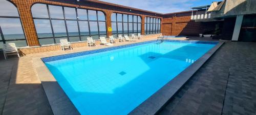 Vila Velha Apartment | Flat Pasárgada 712 - apt com vista para a Praia da Costa, academia moderna, piscinas panorâmicas, minimercado e lavanderia