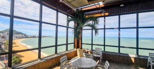 Vila Velha Apartment | Flat Pasárgada 906 - Apt com vista frontal da Praia da Costa, academia moderna, piscinas panorâmicas, minimercado e lavanderia