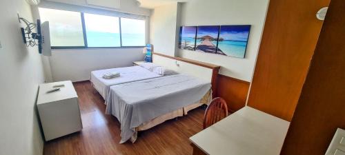 Vila Velha Apartment | Flat Pasárgada 906 - Apt com vista frontal da Praia da Costa, academia moderna, piscinas panorâmicas, minimercado e lavanderia