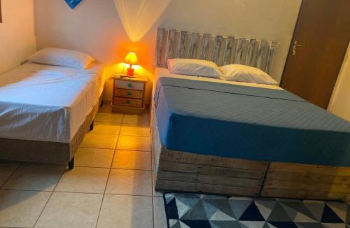 Barra Velha House | Flat próximo da balsa com ar condicionado e churrasqueira