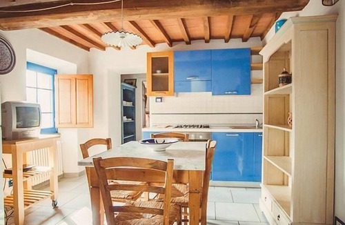 San Carlo Terme Apartment | flat 'Settimo Cielo7' with swimming pool