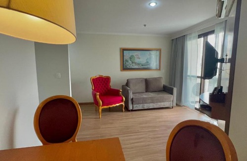 Vila Olimpia Hotel | Flat Vila Olímpia com 2 dormitórios e garagem