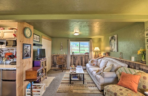 Big Arm Apartment | Flathead Lake-view Studio: 38 Mi to Blacktail