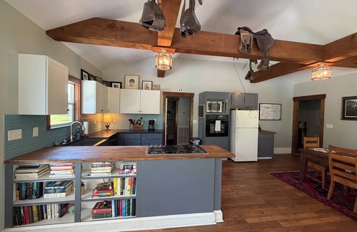 Worth County Cabin | Flint River Cabin with dock and boat ramp