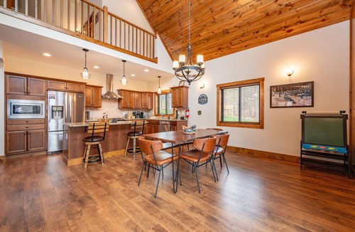 McHenry House | Forest Hideaway Near Lake & Wisp Resort w/Hot Tub
