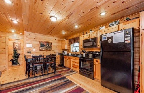 Thayerville Cabin | Forest Hideaway w/Fireplaces & Hot Tub