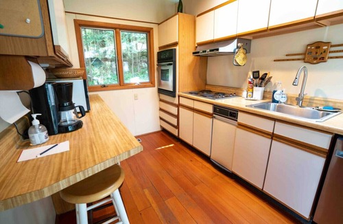 Monterey House | Forest Hollow | Waterfront Kayaks Wood Stove