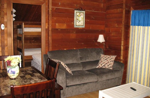 Advance Resort | Forest Lake Camping Resort Cabin 18