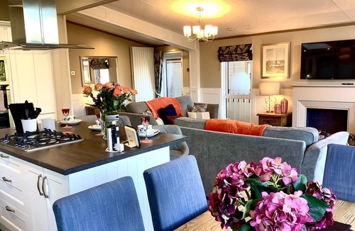 Morpeth Cabin | Forest View - Deluxe 3 Bedroom Lodge with Hot Tub in the heart of Northumberland
