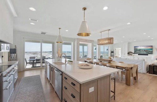 Navarre Beach House | Forever Sunsets w/ Private Temp Controlled Pool, Elevator & Sleeps 30 in beds