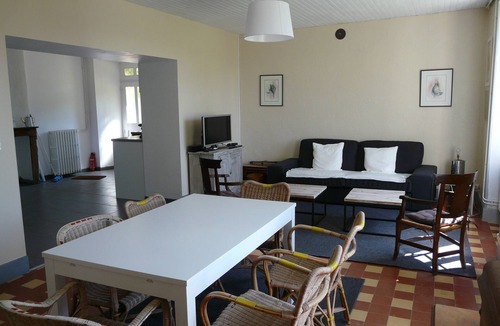 Chalus House | Former priory with garden, located above the village