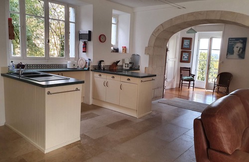 Lantilly House | Former wine merchant's house and barn, sleeps 14, private pool, stunning views.