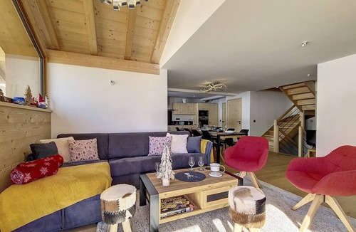 Le Bettaix Ski Chalet | Luxury chalet 10 pers, sauna, garage near slopes