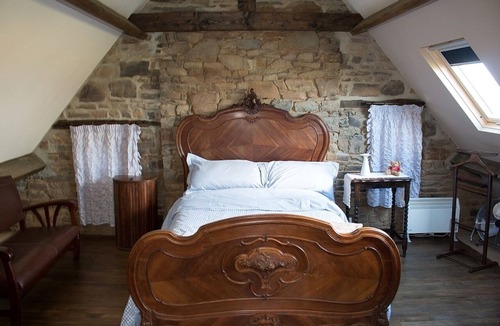 Saint-Pierre-Maubant-du-Bocage House | TRADITIONAL FARMHOUSE IN PEACEFUL GARDENS. WATERFEATURE/SPA BATH.POOL NR HOUSE.