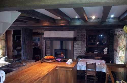 Saint-Pierre-Maubant-du-Bocage House | TRADITIONAL FARMHOUSE IN PEACEFUL GARDENS. WATERFEATURE/SPA BATH.POOL NR HOUSE.