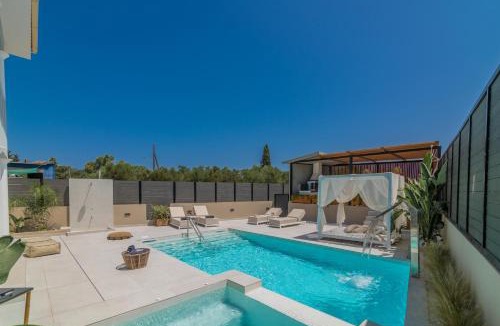 Ayios Kirikos Villa | Fratelli Villa, with Heated Pool & Spa Whirlpool, By ThinkVilla