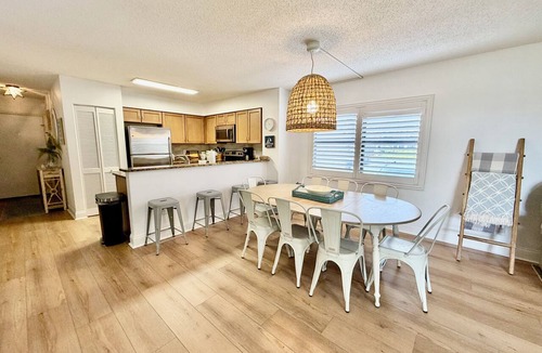 Butler Beach Condo | FREE FUN during your stay in this Gold-rated condo with beautiful ocean view and easy access to the pool and beach!