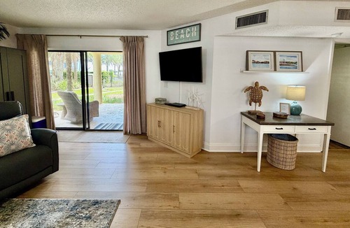 Butler Beach Condo | FREE FUN during your stay in this Gold-rated condo with beautiful ocean view and easy access to the pool and beach!