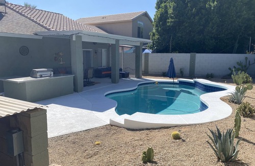 Paradise Valley Village House | Free Heated Pool! No pet fee! Electric vehicle charger in garage.