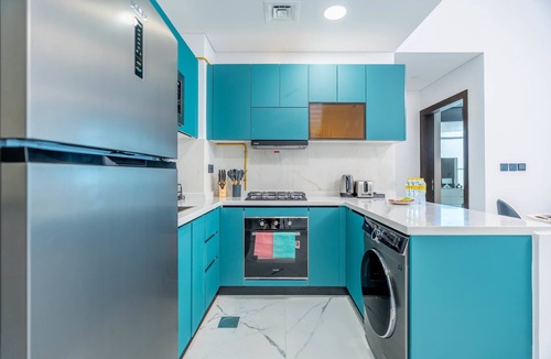Al Barsha Apartment | Free housekeeping visits during your stay - StayShort - 2 Bedroom Hidden Jewel in Arjan that Sleeps 4
