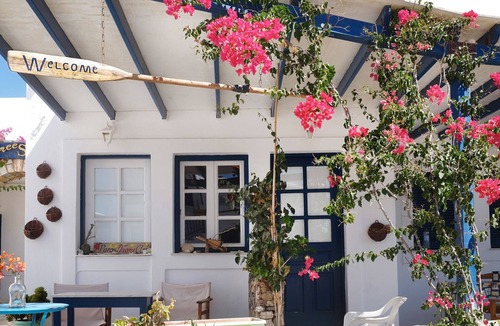 Logaras Apartment | Free Sun Studio 3 people with veranda 50 meters from the beach