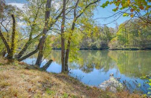 Hot Springs House | French Broad River Access: Whimsical Gem w/Deck