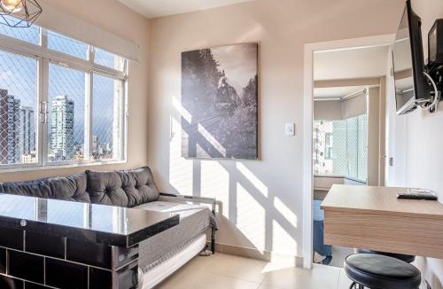 Embare Apartment | Frente Mar e Conforto | Ar cond, Vaga, Lava e Seca