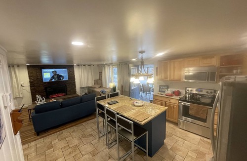 Camdenton House | Fresh decor short walk to dock, swim platform, and boat slip