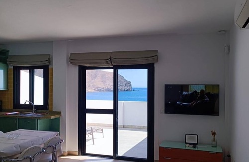 Gran Tarajal Apartment | Front line beach penthouse with spectacular views
