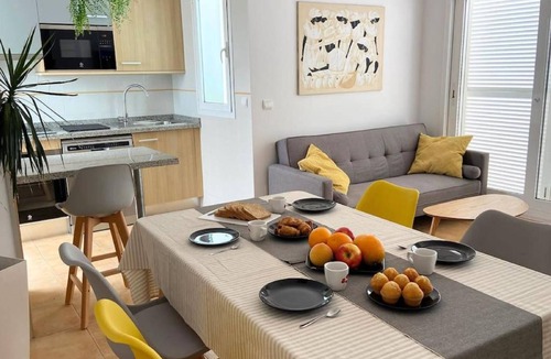 La Parata Apartment | Frontline Mojacar Beach 3BR - Terrace & Sea Views