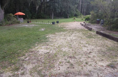 Graham RV Rental | Full hook up RV Trailer site on private 1 acre Conveniently located